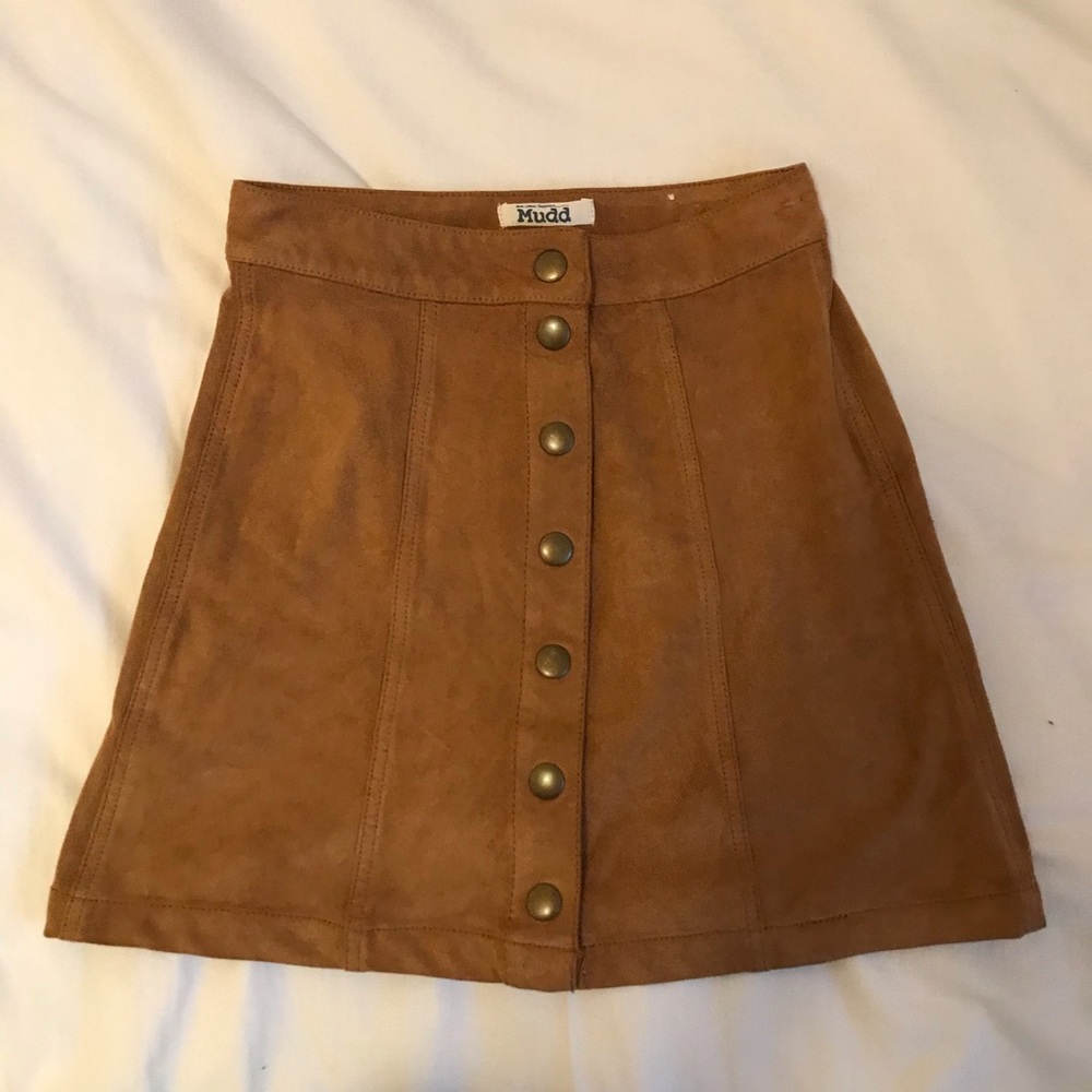 Mudd Suede Skirt